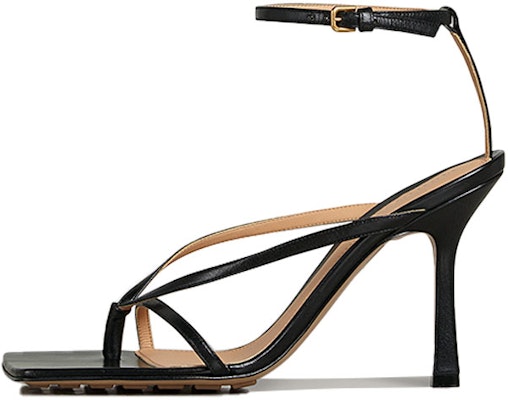 (W) Bottega Veneta Tacones Altos con Correa al Tobillo 'Negro' 608835VBSF01000 Buy (W) Bottega Veneta Tacones Altos con Correa al Tobillo 'Negro' 608835VBSF01000