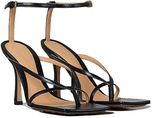 (W) Bottega Veneta Tacones Altos con Correa al Tobillo 'Negro' 608835VBSF01000 Order (W) Bottega Veneta Tacones Altos con Correa al Tobillo 'Negro' 608835VBSF01000