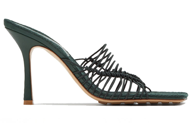 (W) Bottega Veneta Stretch Heels 'Dark Green' 圖 2
