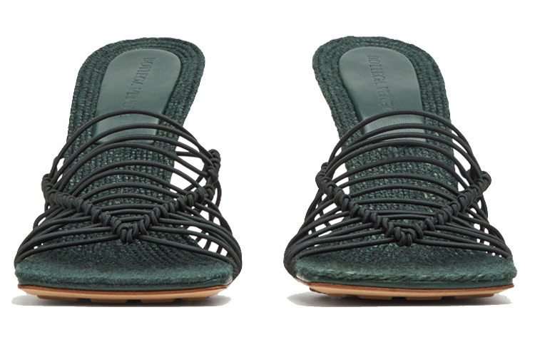 (W) Bottega Veneta Stretch Heels 'Dark Green' 圖 4