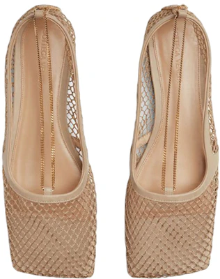 (W) Bottega Veneta米色芭蕾舞平底鞋 Stretch Mesh 740001VBPS19713 Order (W) Bottega Veneta米色芭蕾舞平底鞋 Stretch Mesh 740001VBPS19713