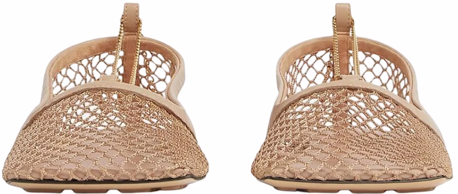 (W) Bottega Veneta米色芭蕾舞平底鞋 Stretch Mesh 740001VBPS19713 Lookbook (W) Bottega Veneta米色芭蕾舞平底鞋 Stretch Mesh 740001VBPS19713