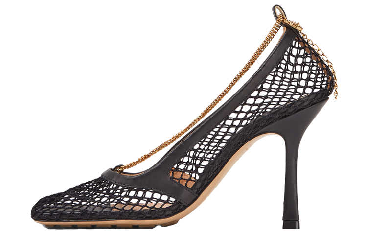(W) Bottega Veneta Stretch Pump 'Nero'