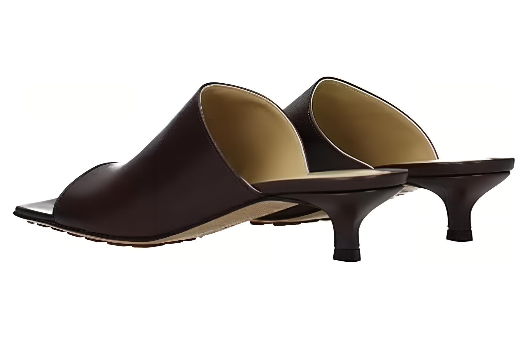 Order Bottega Veneta 葆蝶家 皮革穆勒鞋 女款 棕色