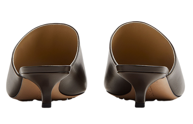 Purchase Bottega Veneta 葆蝶家 皮革穆勒鞋 女款 棕色