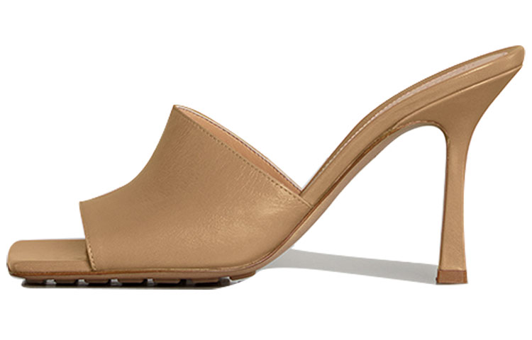 (W) Bottega Veneta Stretch Nappa High Heel 'Nude'