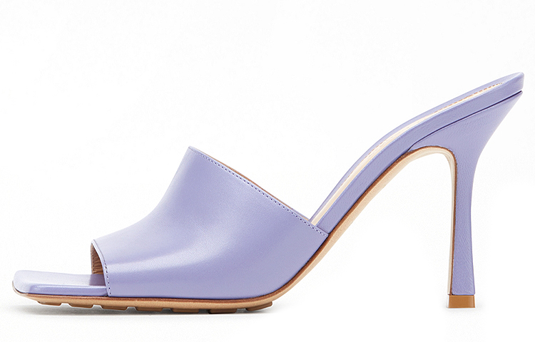 (W) Bottega Veneta Stretch Nappa High Heel 'Purple'