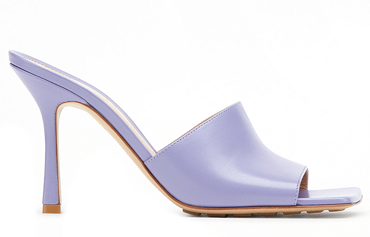 (W) Bottega Veneta Stretch Nappa High Heel 'Purple' 圖 2