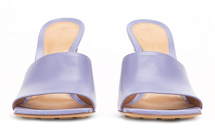 (W) Bottega Veneta Stretch Nappa High Heel 'Purple' 圖 4