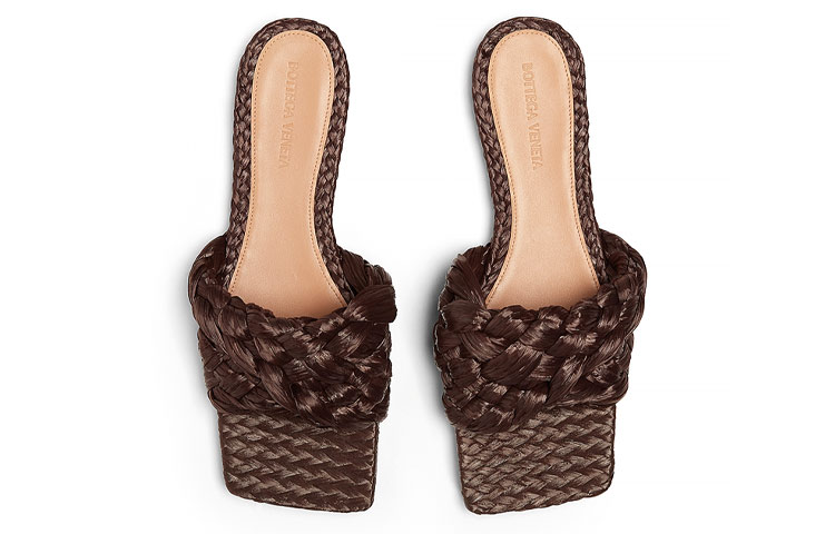 (W) Bottega Veneta Stretch Sandal 'Dark Brown' 圖 3