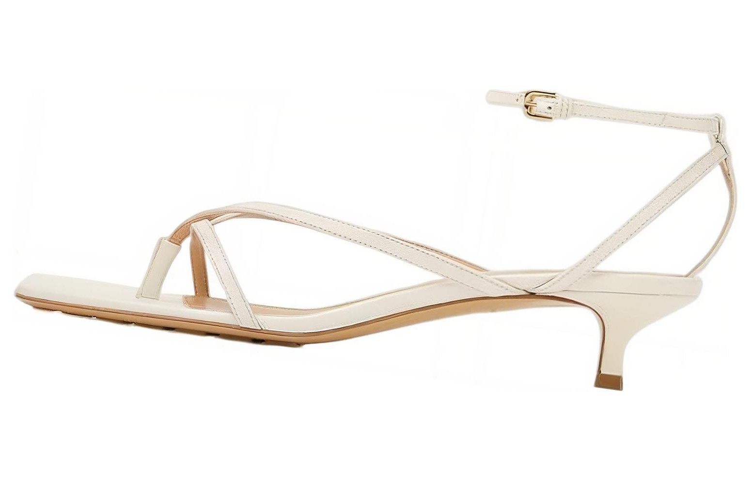 Order (Women) Bottega Veneta Stretch Sandal 'White' 729740VBSF09013