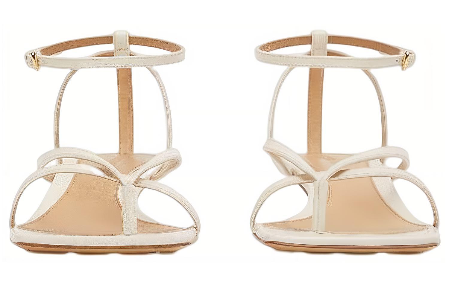 Lookbook (Women) Bottega Veneta Stretch Sandal 'White' 729740VBSF09013