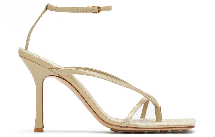 (W) Bottega Veneta Stretch Sandals 'Beige' 圖 2