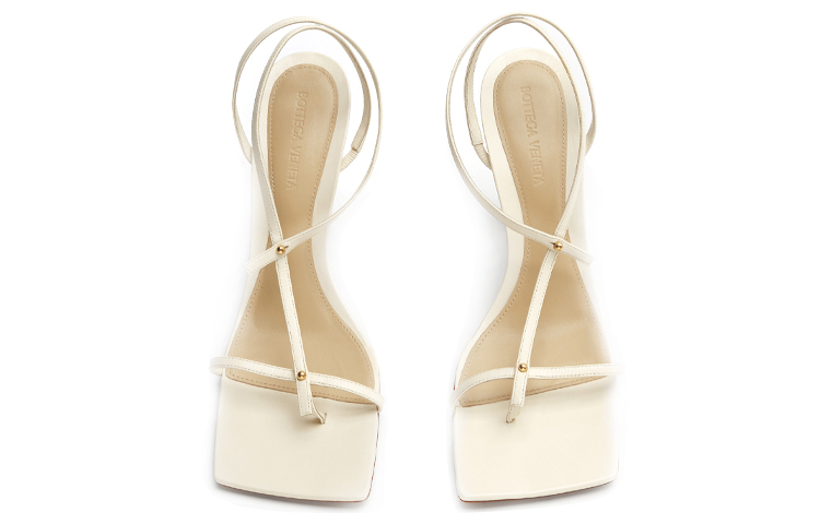 (W) Bottega Veneta Stretch Sandals 'Beige' 圖 3