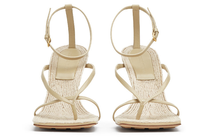 (W) Bottega Veneta Stretch Sandals 'Beige' 圖 4