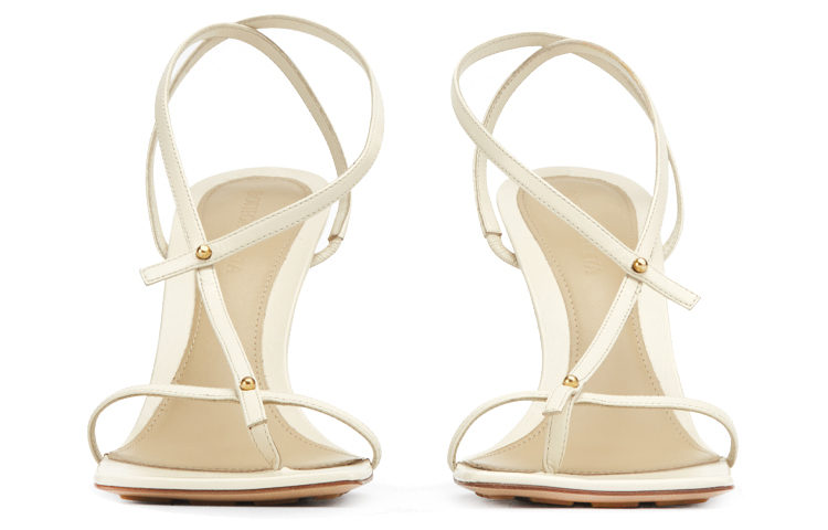 (W) Bottega Veneta Stretch Sandals 'Beige' 圖 4