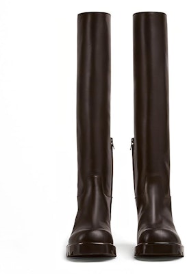 (Women) Bottega Veneta Strut High Boots Brown 677308V1AO02113 Lookbook (Women) Bottega Veneta Strut High Boots Brown 677308V1AO02113