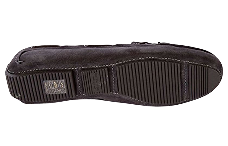 (W) Bottega Veneta Suede Lambskin Round Toe Lace-up Loafers 'Brown' 圖 4