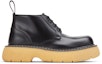 Order (W) Bottega Veneta Swell Ankle Boot 'Hitam Natural' 651406V00H01032