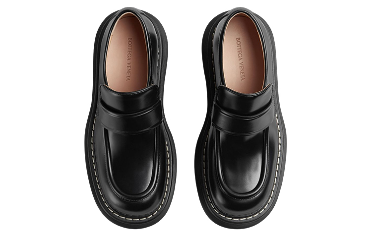 Order (W) Loafer Bottega Veneta Swell Brushed 'Hitam' 702497V10T01000