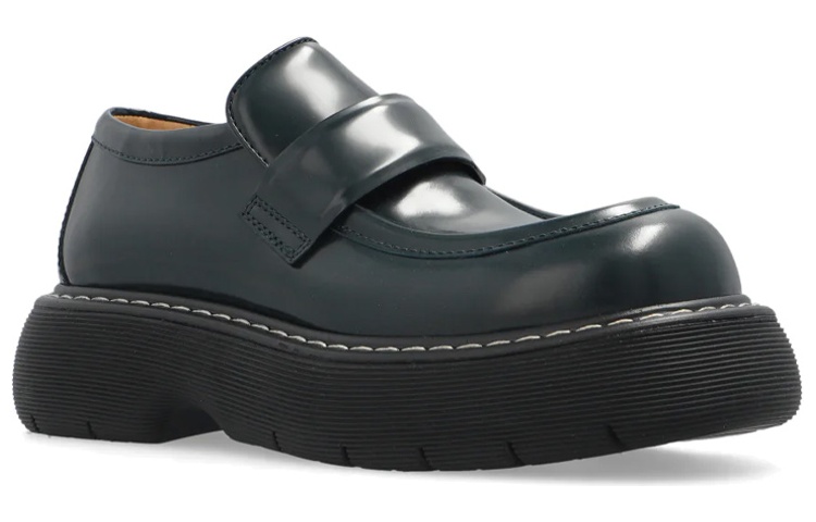 (W) Bottega Veneta Swell Loafer 'Inkwell Gold' 圖 2