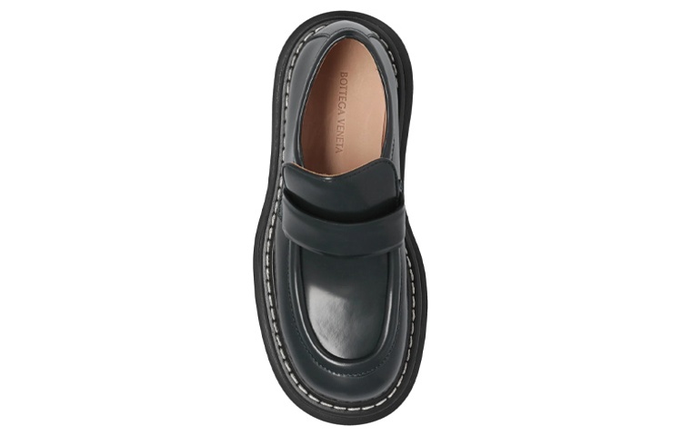 (W) Bottega Veneta Swell Loafer 'Inkwell Gold' 圖 4