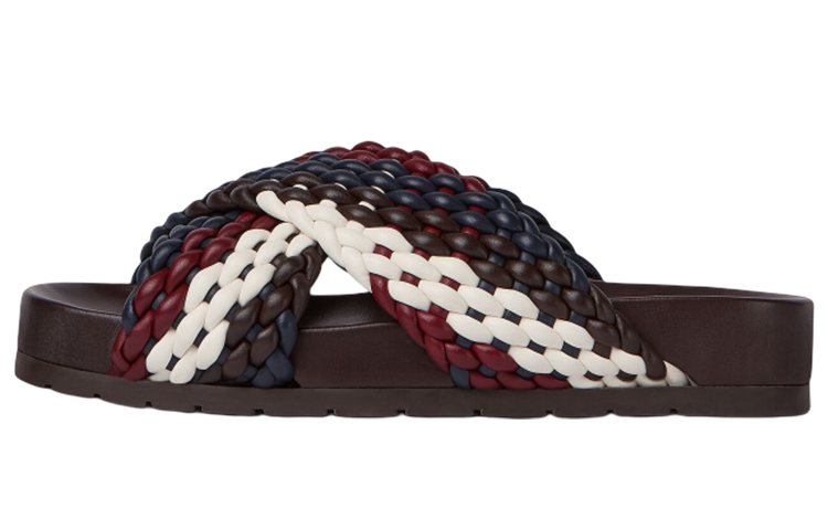 (Women) Bottega Veneta Tarik 'Purple Leather Platform' 729889VBSDD4377