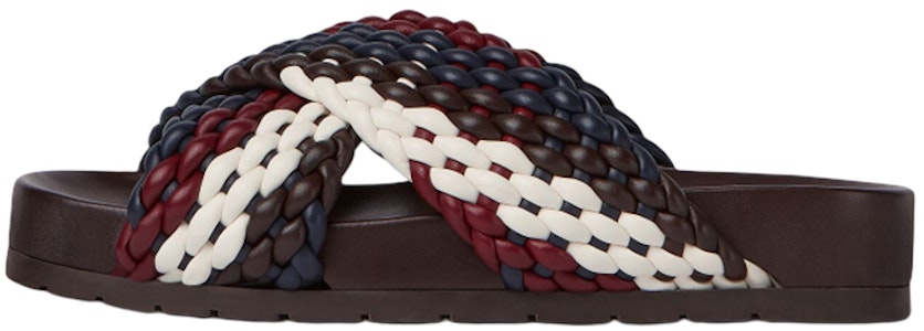 Bottega Veneta葆蝶家 Tarik 皮革 厚底 圓頭 時尚涼鞋 女款 紫色 Buy Bottega Veneta葆蝶家 Tarik 皮革 厚底 圓頭 時尚涼鞋 女款 紫色