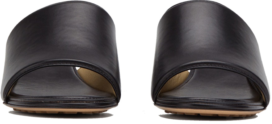 (Women) Bottega Veneta The Band Slip-On Sandal Black 651378VBSL01000 Lookbook (Women) Bottega Veneta The Band Slip-On Sandal Black 651378VBSL01000