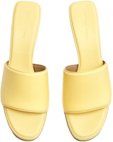 (W) Bottega Veneta The Band Sandal Selop Kuning 651378VBSL07411 Shop (W) Bottega Veneta The Band Sandal Selop Kuning 651378VBSL07411