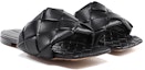Lookbook (W) Sandal Bottega Veneta The Lido 'Hitam' 608853-VBSS0-1000