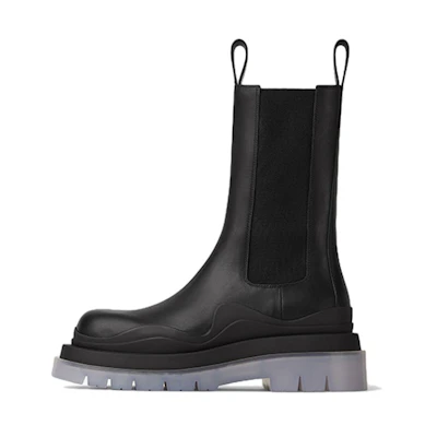 (W) Bottega Veneta Tire 'Black Transparent'