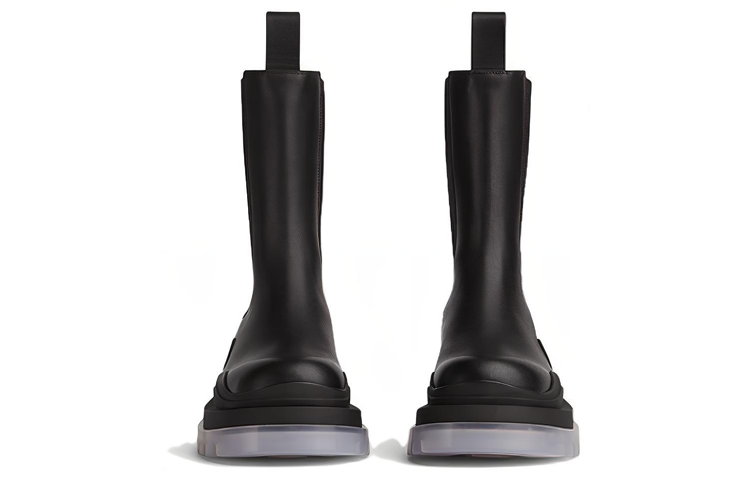 Lookbook (W) ボッテガ・ヴェネタ タイヤ「ブラックトランスペアレント」 630297-VBS50-1026