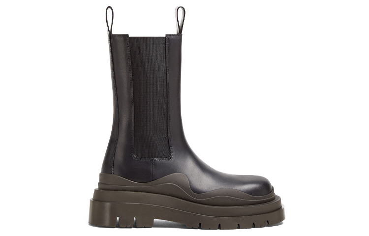 Order (W) Bottega Veneta Tire Boot 'Black Camping' Hitam Camping 630297-VBS50-1291