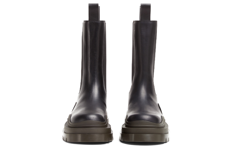 Shop (W) Bottega Veneta Tire Boot 'Black Camping' Hitam Camping 630297-VBS50-1291