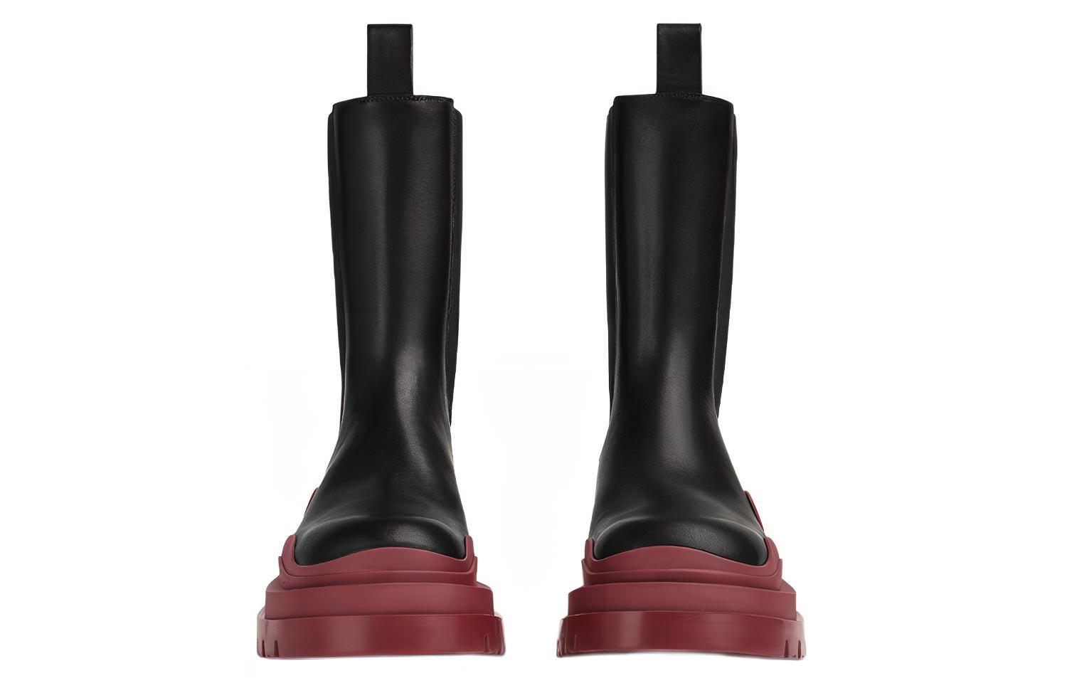 (W) Bottega Veneta Tire Boot 'Black Cherry' 圖 4