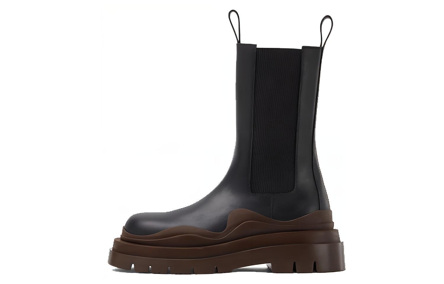 (W) Bottega Veneta Tire Boot 'Black Ebony'