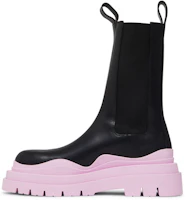 Lookbook (W) Bottega Veneta Tire Boot 'Hitam Berkilat' 630297-VBS50-1336
