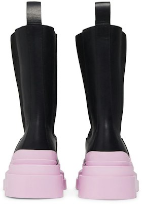 (W) Bottega Veneta Tire Boot 'Hitam Berkilat' 630297-VBS50-1336 Details for (W) Bottega Veneta Tire Boot 'Hitam Berkilat' 630297-VBS50-1336