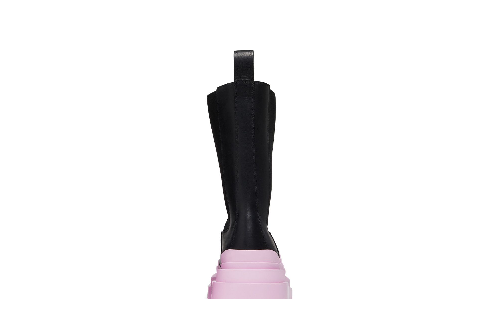 Sizing (W) Bottega Veneta Tire Boot 'Hitam Berkilat' 630297-VBS50-1336