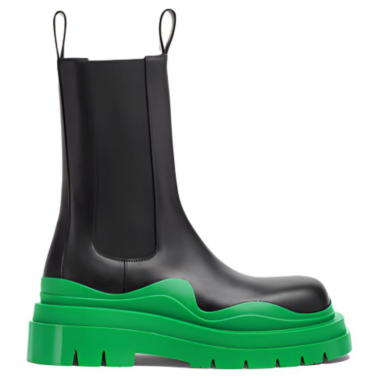 Order (W) ボッテガヴェネタ タイヤブーツ "ブラックグラス" 630297-VBS50-1477