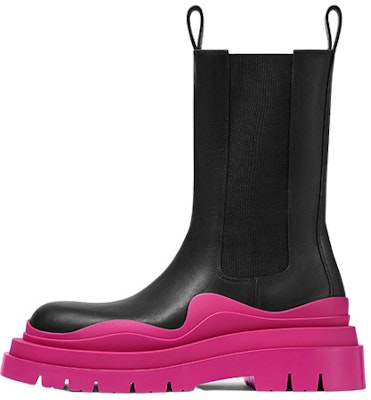 (Women) Bottega Veneta Tire Boot 'Black Hollyhock' 630297-VBS50-1491 Buy (Women) Bottega Veneta Tire Boot 'Black Hollyhock' 630297-VBS50-1491