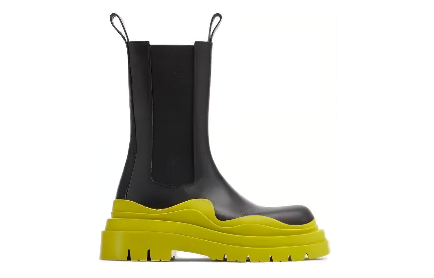 (W) Bottega Veneta Tire Boot 'Black Kiwi' 圖 2