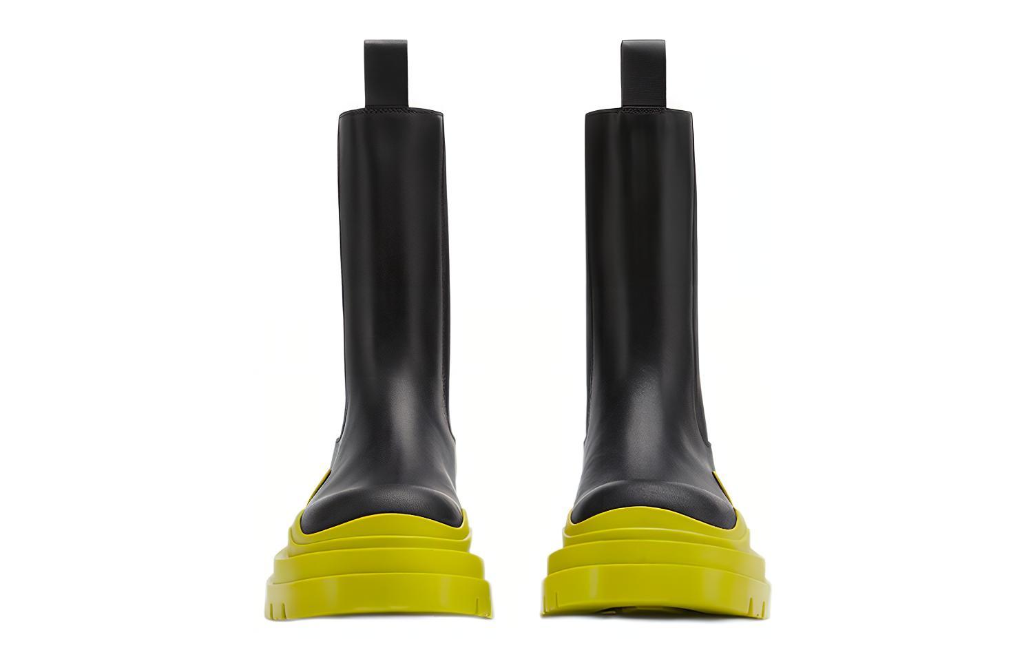 (W) Bottega Veneta Tire Boot 'Black Kiwi' 圖 3