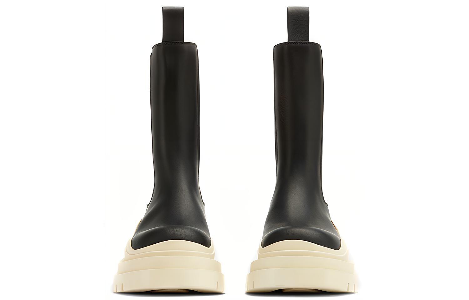 (W) Bottega Veneta Tire Boot 'Black Sea Salt' 圖 4