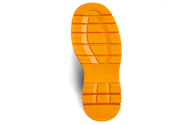 (W) Bottega Veneta Tire Boot 'Black Tangerine' 圖 5