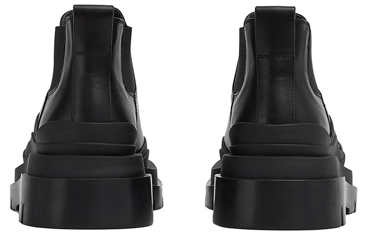 (W) Bottega Veneta Tire Cropped Boot 'Black' 圖 5