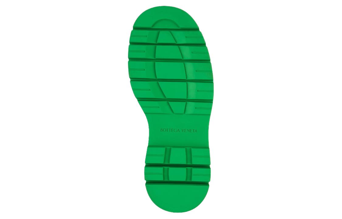 (W) Bottega Veneta Tire Cropped Boot 'Black Acid Turquoise' 圖 5