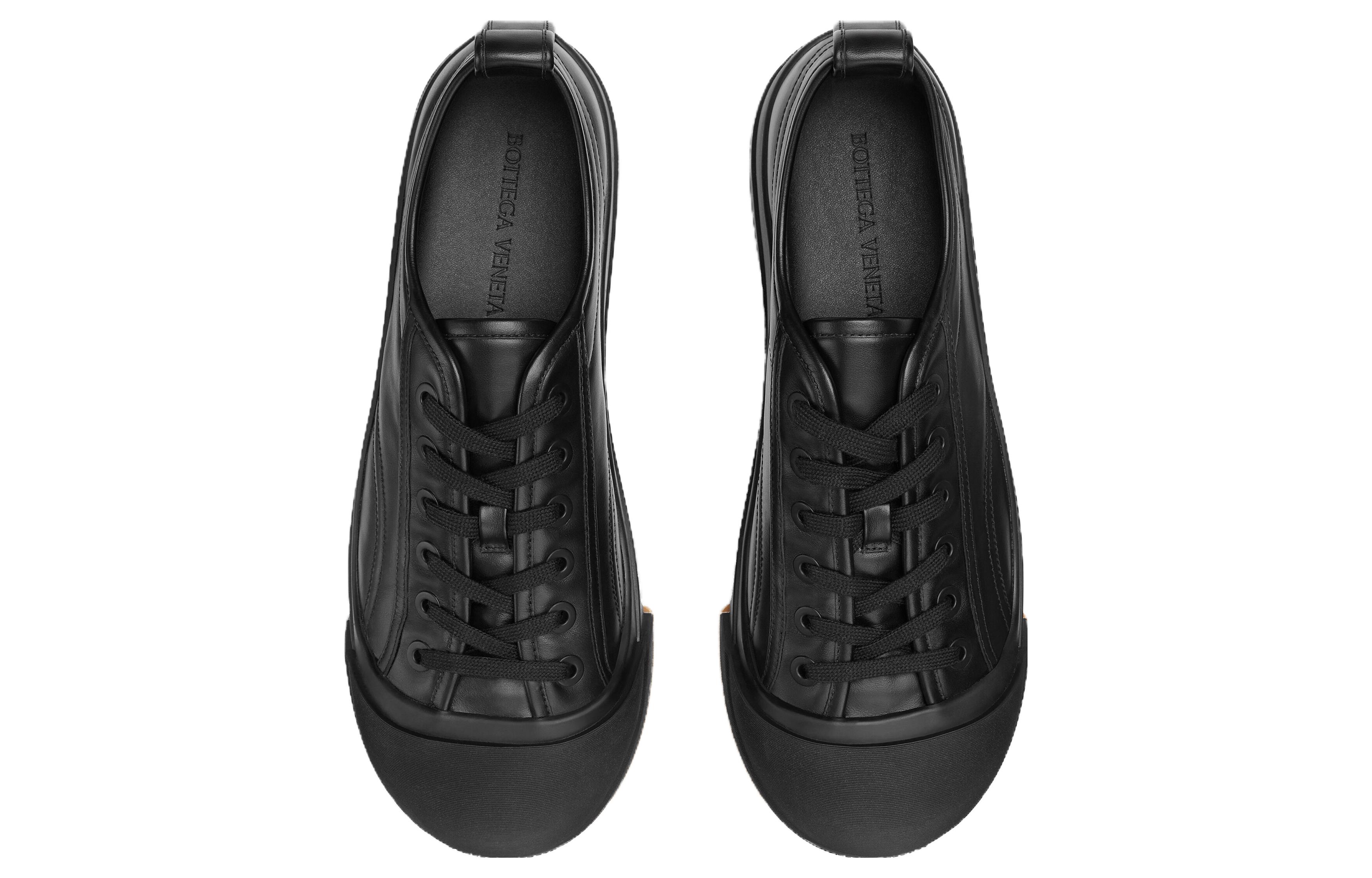 Lookbook (W) ボッテガ・ヴェネタ バルカン ロー (黒レースアップ) 763868V3HB01000