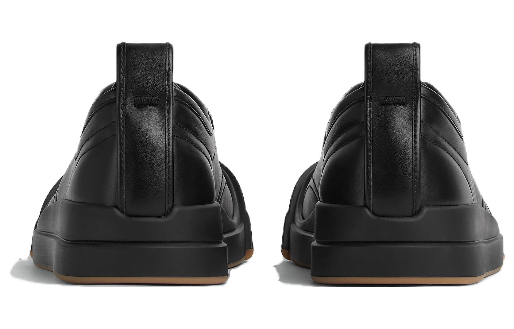 Shop (W) ボッテガ・ヴェネタ バルカン ロー (黒レースアップ) 763868V3HB01000